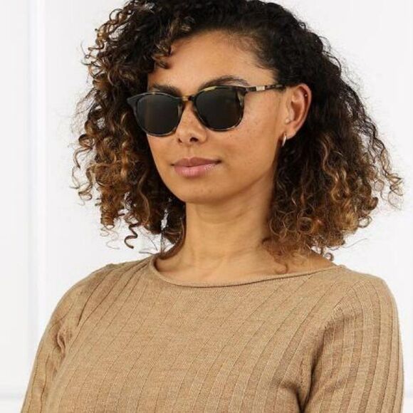 NEW Gucci GG1157S 001 Black Grey Round Unisex Sunglasses - Picture 14 of 15